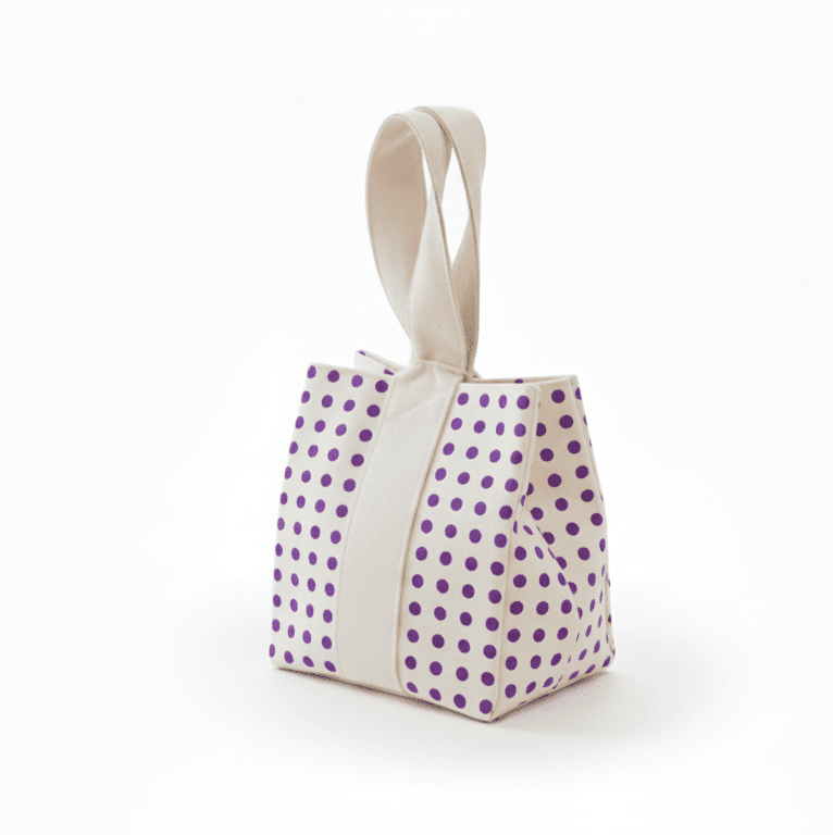Gift Bag Purple dots (1) Gift Bag Purple dots (1)
